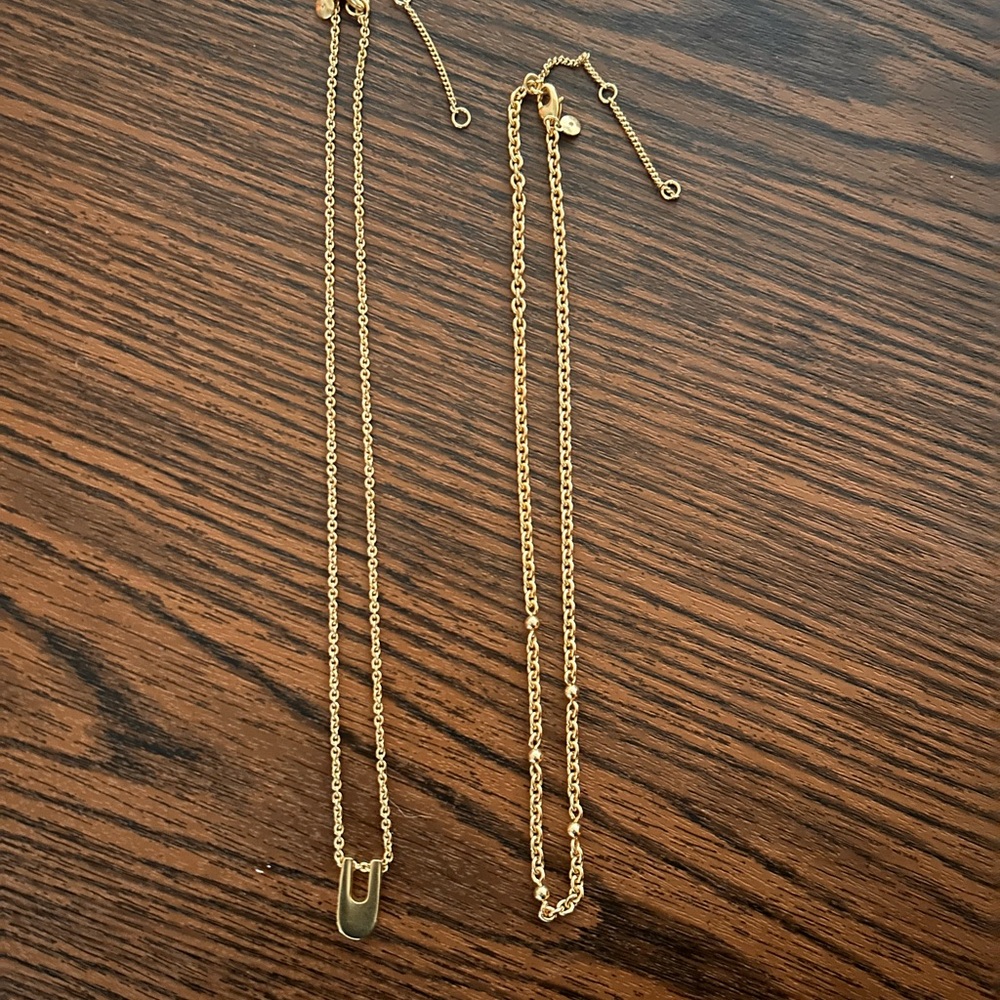 Madewell Gold Necklaces